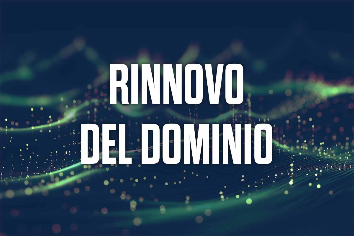 Rinnovo del dominio